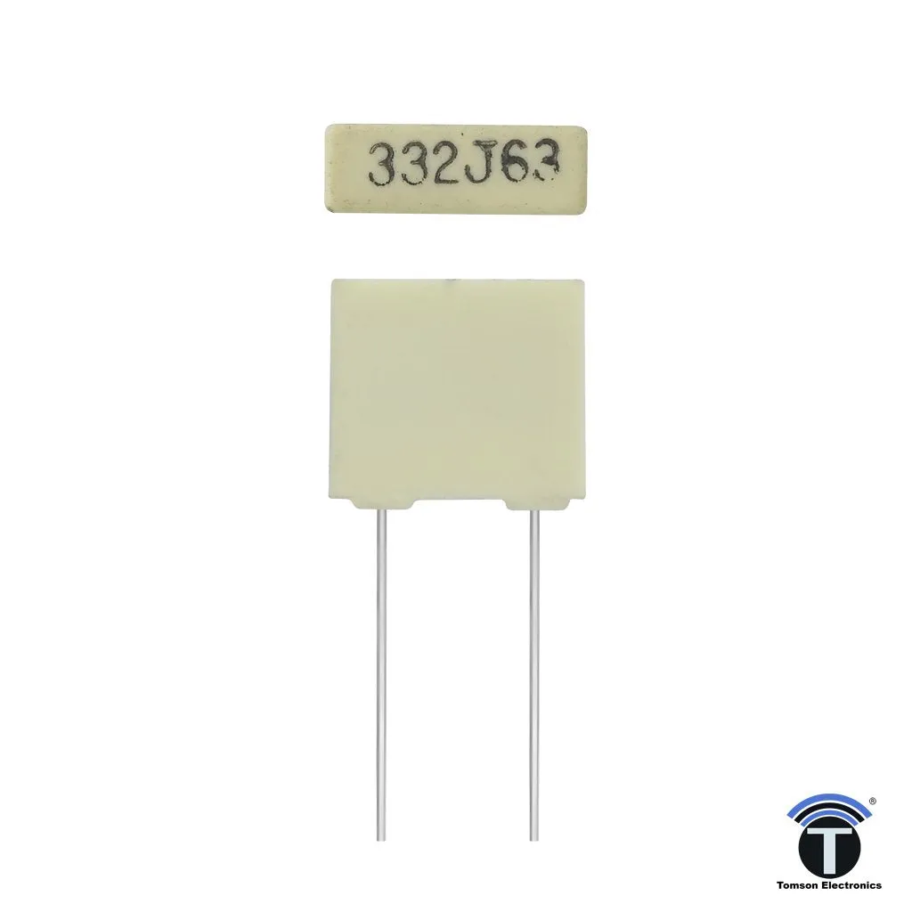 0.0033uF 3.3nF 63V Polyester Film Capacitor