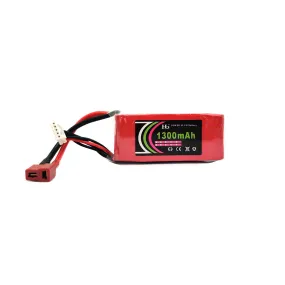 14.8V 1300mAH 4S 25C Lithium Polymer Battery Pack (Lipo)