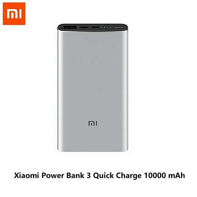 2019 NEW Xiaomi Power Bank 3 20000mAh Mi Powerbank USB-C 45W Portable Charger Dual USB Powerbank for Laptop Smartphone PLM07ZM