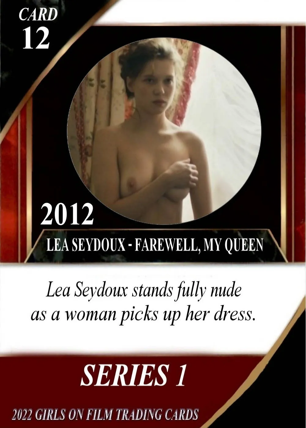 2022 Girls on Film Series 1 Lea Seydoux Card