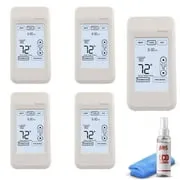 5-Pack Honeywell REM5000R1001 Portable Comfort Control   LCD Cleaner