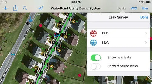 64 Seconds WaterPoint Network - iPad or iPhone based GIS and Asset Management App