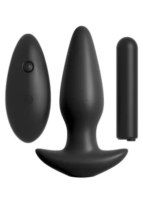 Anal Fantasy Collection Remote Control Silicone Plug Waterproof