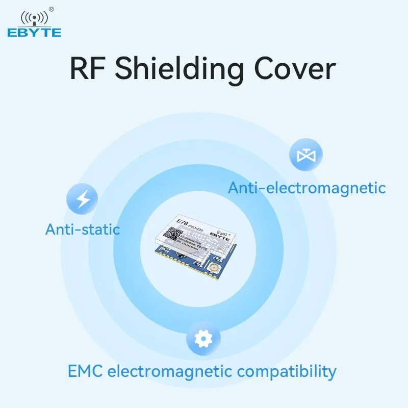 ASR6601 LoRa LoRaWAN SoC Node Module 433MHz 21dBm EBYTE Low Power Consumption 5.6Km Long Range E78-470LN22S(6601) LoRa Module