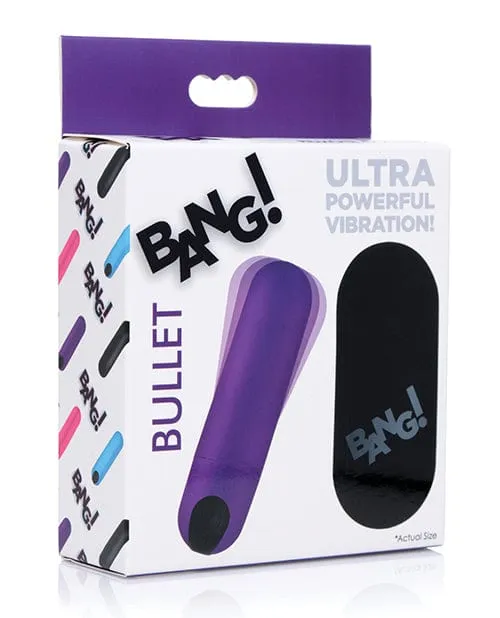 Bang! Vibrating Bullet With Remote Control