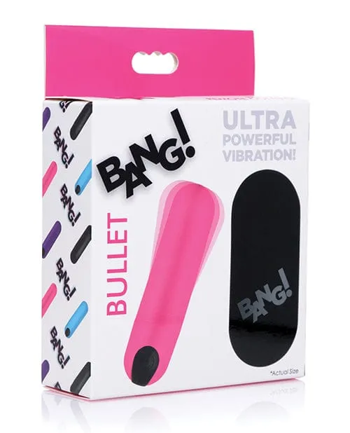 Bang! Vibrating Bullet With Remote Control