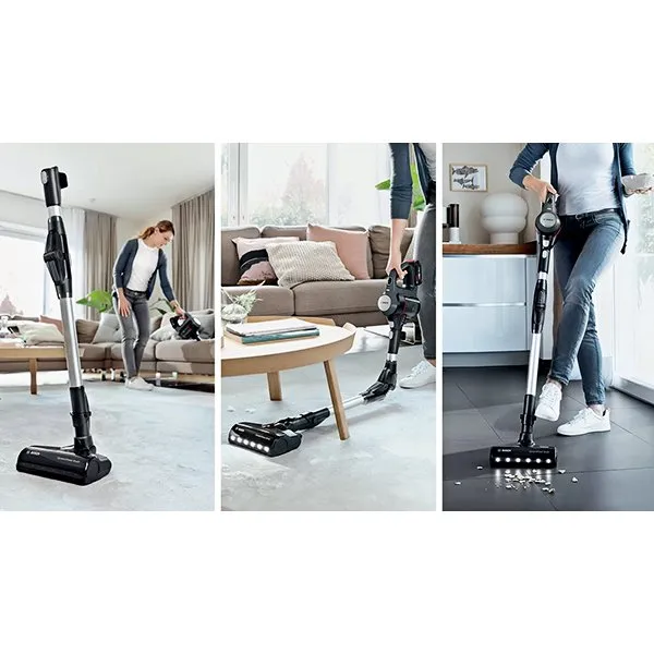 Bosch BCS711GB Unlimited 7 Cordless Vacuum Cleaner Up To 40 Minutes Run Time - Dark Granite