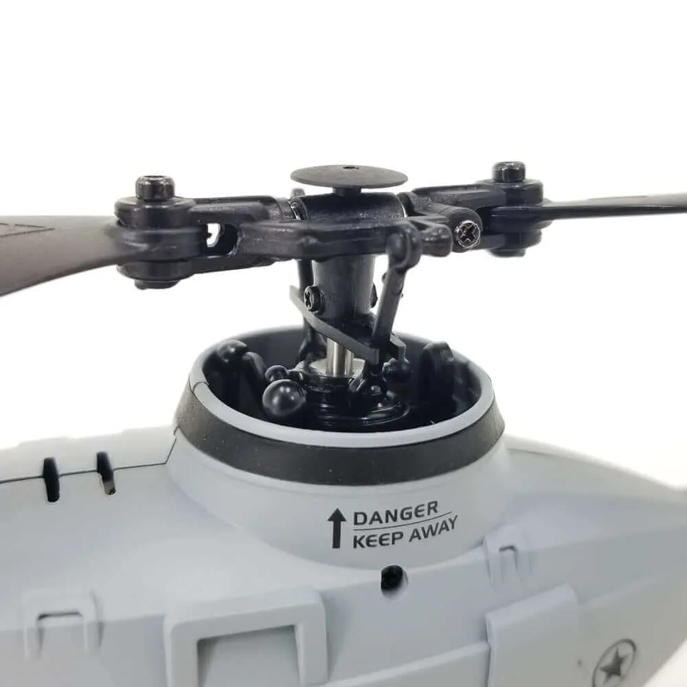 C127 Single Blade Helicopter Drone - 6-Axis Gyro, WiFi FPV, Nano HD Camera Toy