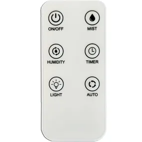 Carro Home Remote Control for 4L Top Fill Ultrasonic Cool Mist Humidifier with Aroma Tray