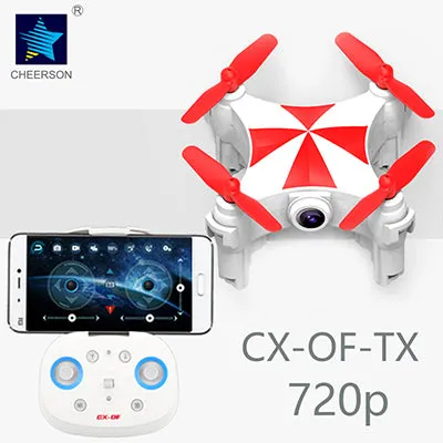 Cheerson CX-OF Wifi 720MP HD 5.8G FPV  Optical Flow Dance Mode Mini Slefie RC Quadcopter Drones Helicopter Toys