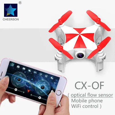 Cheerson CX-OF Wifi 720MP HD 5.8G FPV  Optical Flow Dance Mode Mini Slefie RC Quadcopter Drones Helicopter Toys