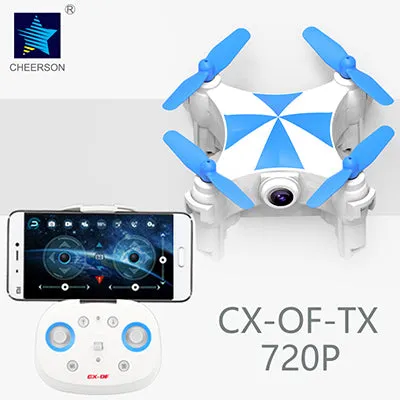 Cheerson CX-OF Wifi 720MP HD 5.8G FPV  Optical Flow Dance Mode Mini Slefie RC Quadcopter Drones Helicopter Toys