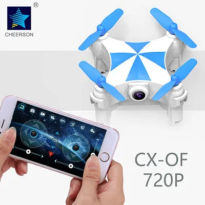 Cheerson CX-OF Wifi 720MP HD 5.8G FPV  Optical Flow Dance Mode Mini Slefie RC Quadcopter Drones Helicopter Toys