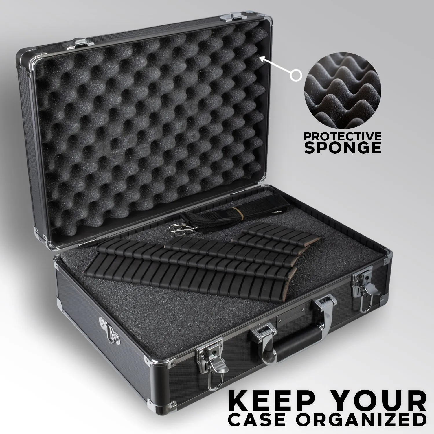 Deluxe Medium Protective Storage Hard Case