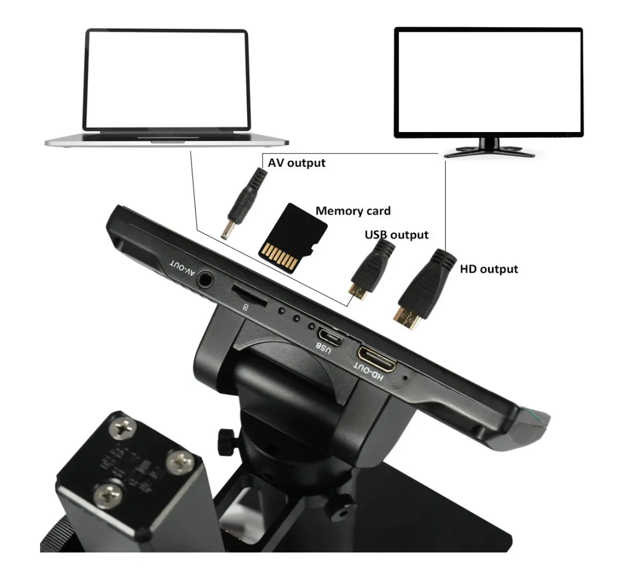 Digital USB Microscope 500x MD500