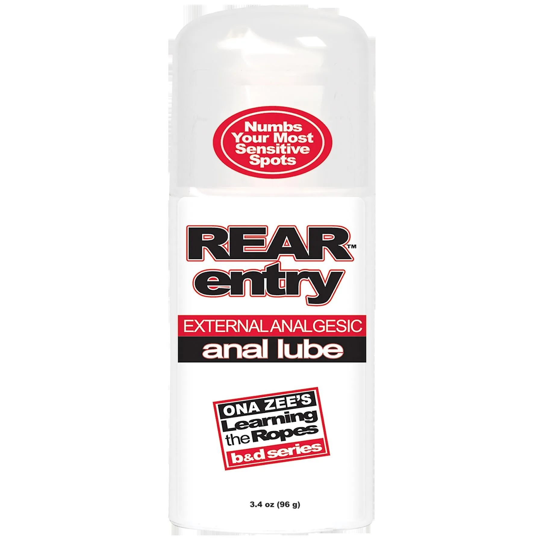 Doc Johnson's Smooth Anal Lube - Comfy Backdoor Fun, 3.4 Oz