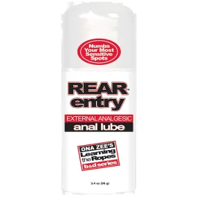 Doc Johnson's Smooth Anal Lube - Comfy Backdoor Fun, 3.4 Oz