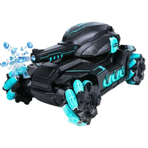 Electric Water Bomb Tank RC Toy - Remote Control Battle Car for Kids