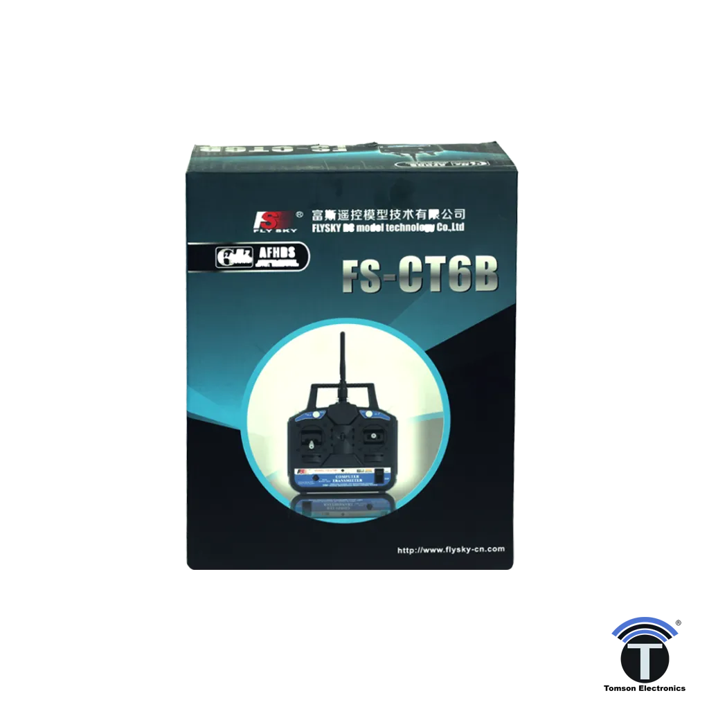 Flysky CT6B 6 Channel Trasmitter Radio With FS-R6B