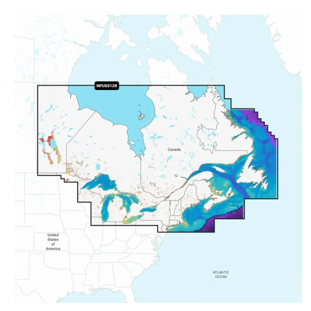 Navionics Platinum  NPUS012R - Canada, East  Great Lakes [010-C1466-40]