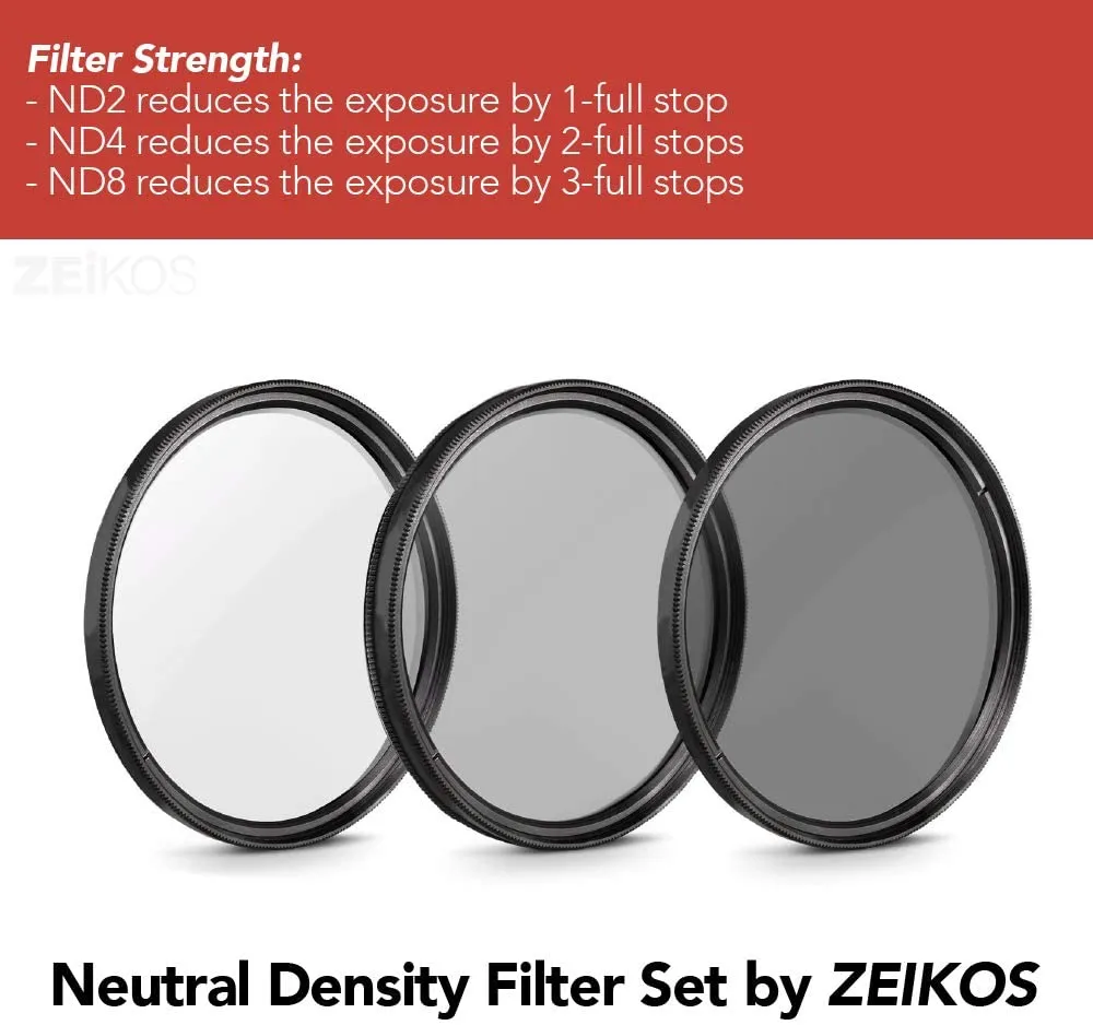 Neutral Density Professional Photography Filter Set