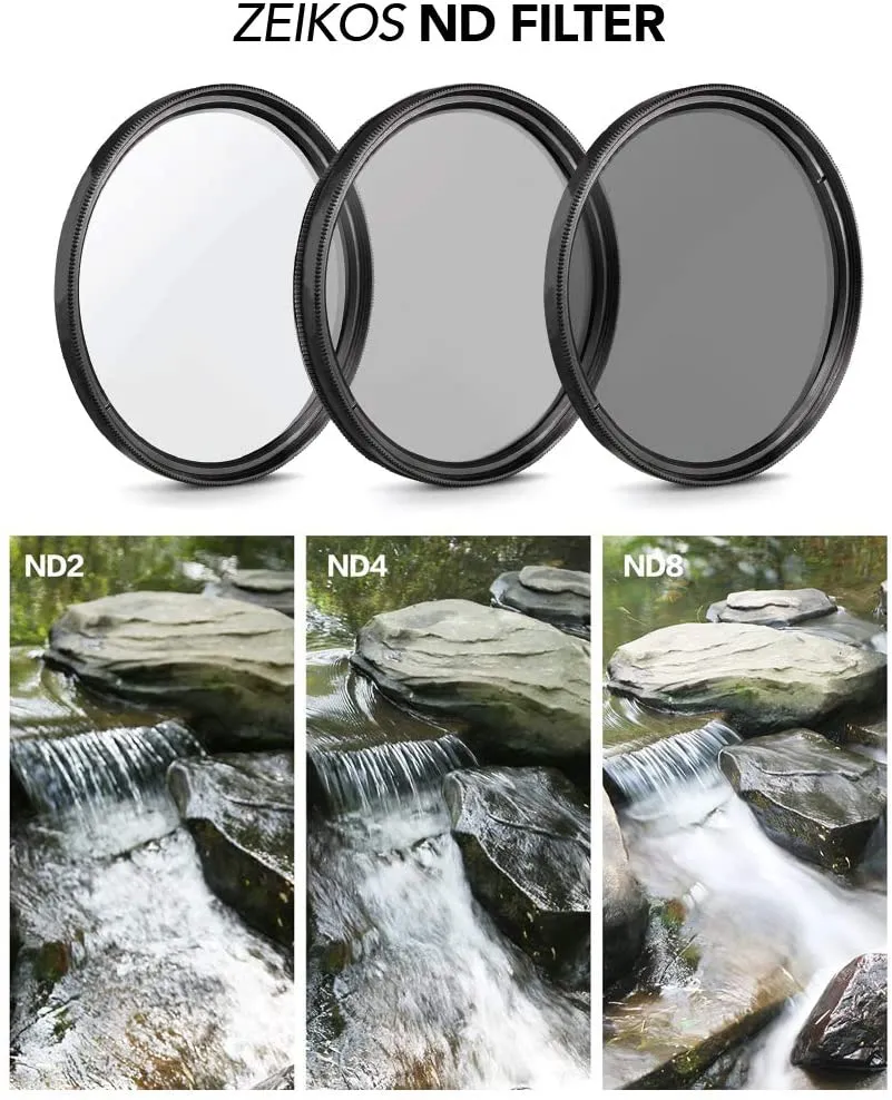 Neutral Density Professional Photography Filter Set