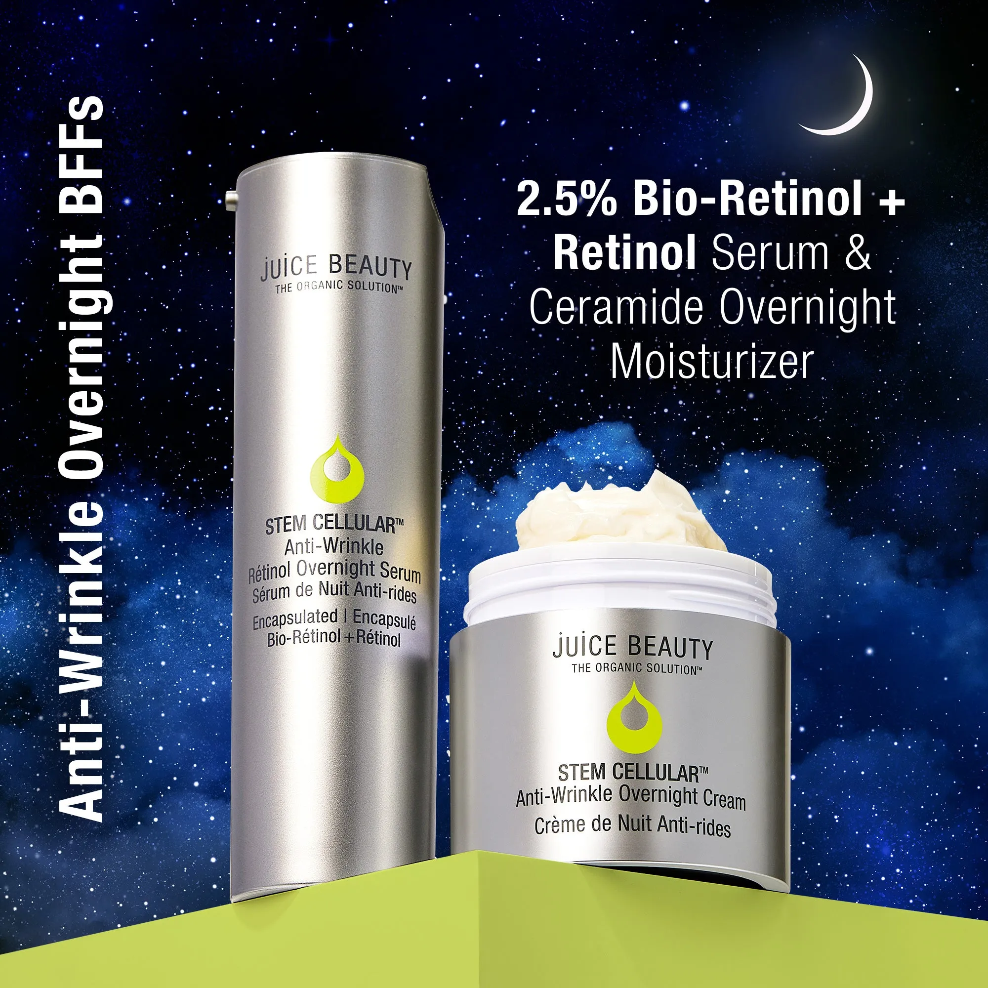 Stem Cellular Anti-Wrinkle Retinol Overnight Serum