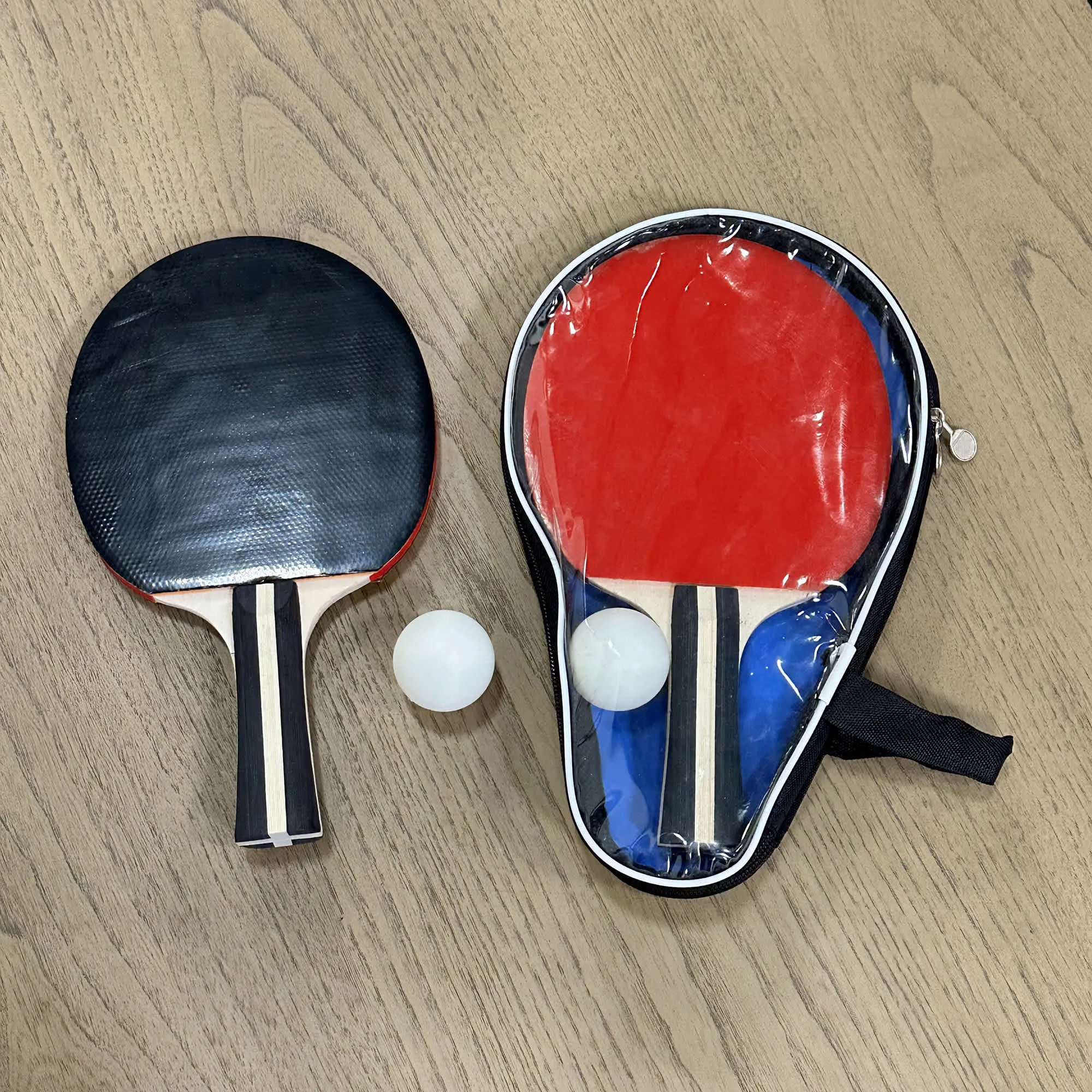 Table Tennis Paddle and Ball Set