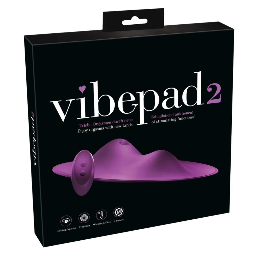 The VibePad 2 Hands-Free Flat Vibrating and Warming Grinding Pad